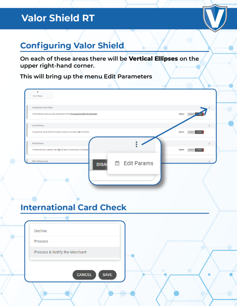Configuring Valor Shield image 1