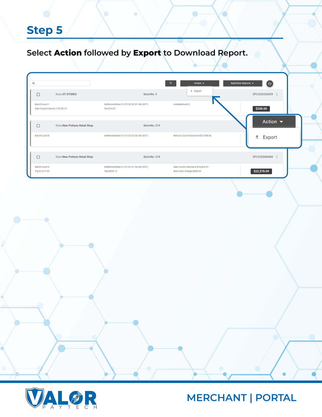 Export Reports from Batch Reports 03