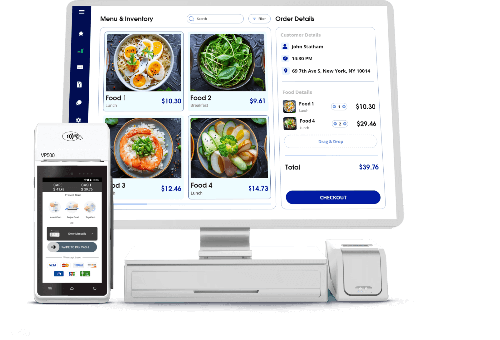 Semi integration POS System