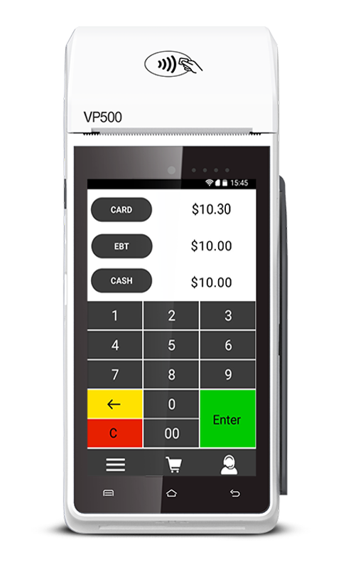 VP500 Dual Pricing Mobile