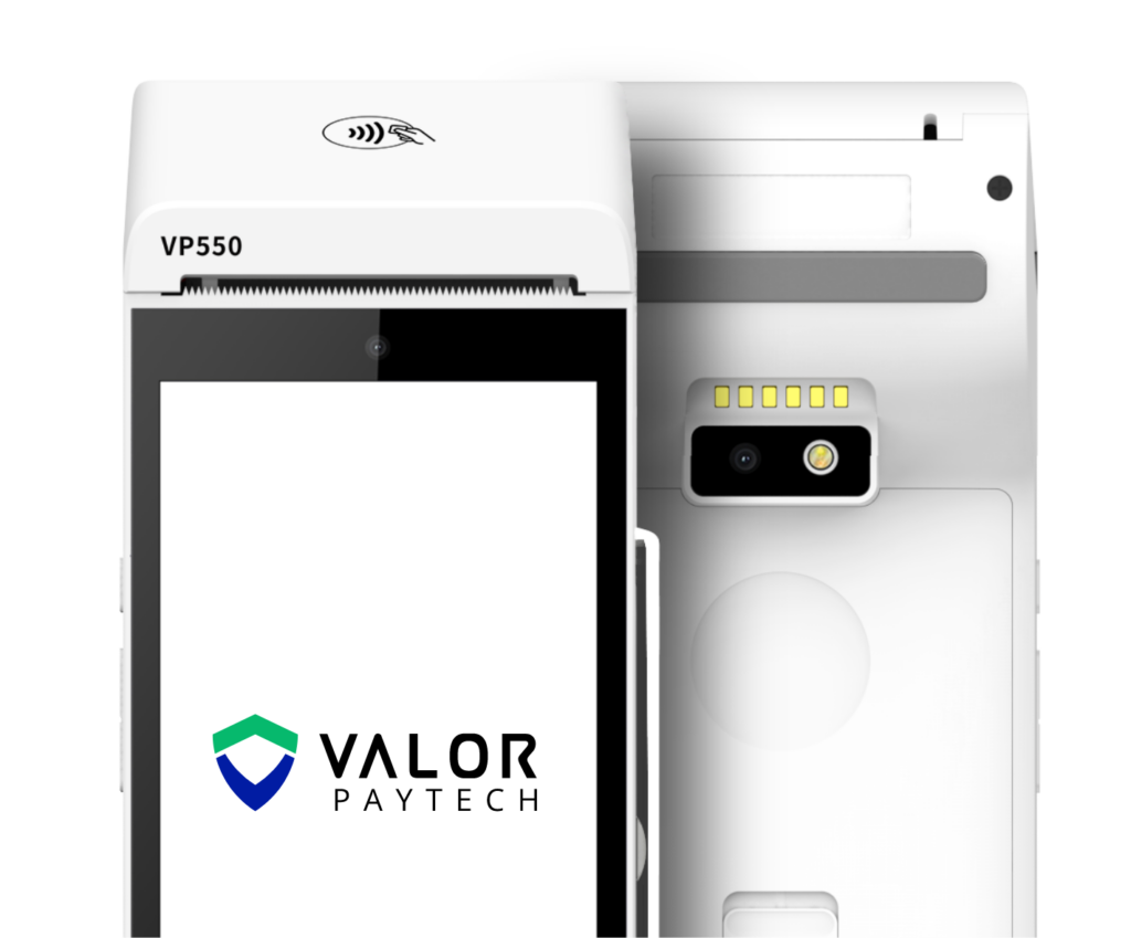 Valor's VP550 Portable Android POS Solution for Businesses