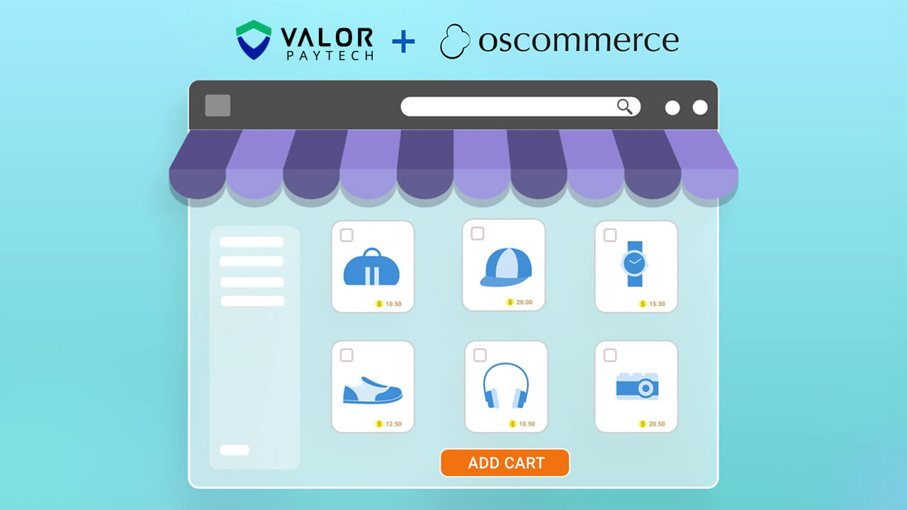 Valor OsCommerce Integration