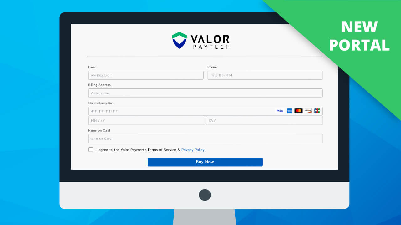 Valor Passage.JS New Portal