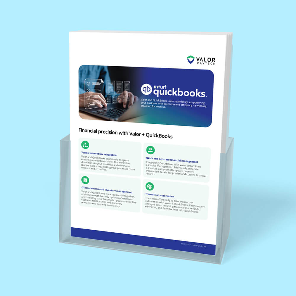 Valor QuickBooks - Brochure Thumbnail