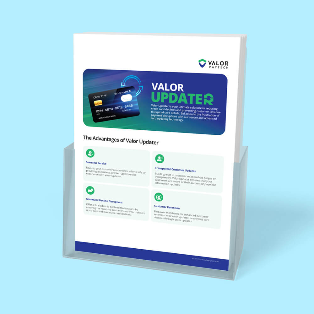 Valor Updater - Brochure Thumbnail