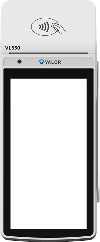 VL550 Portable Android POS Terminal | Valor PayTech