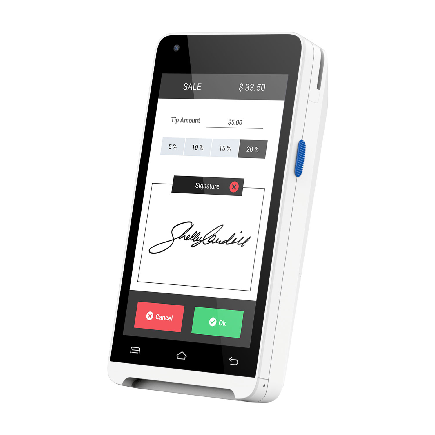 VP350 The compact
android PIN pad View 1