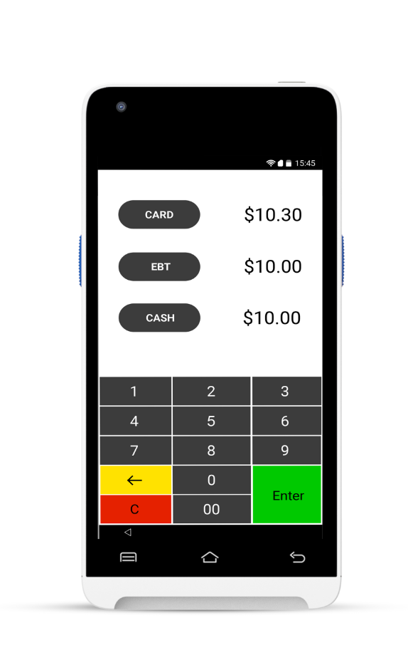 VP550E POS device