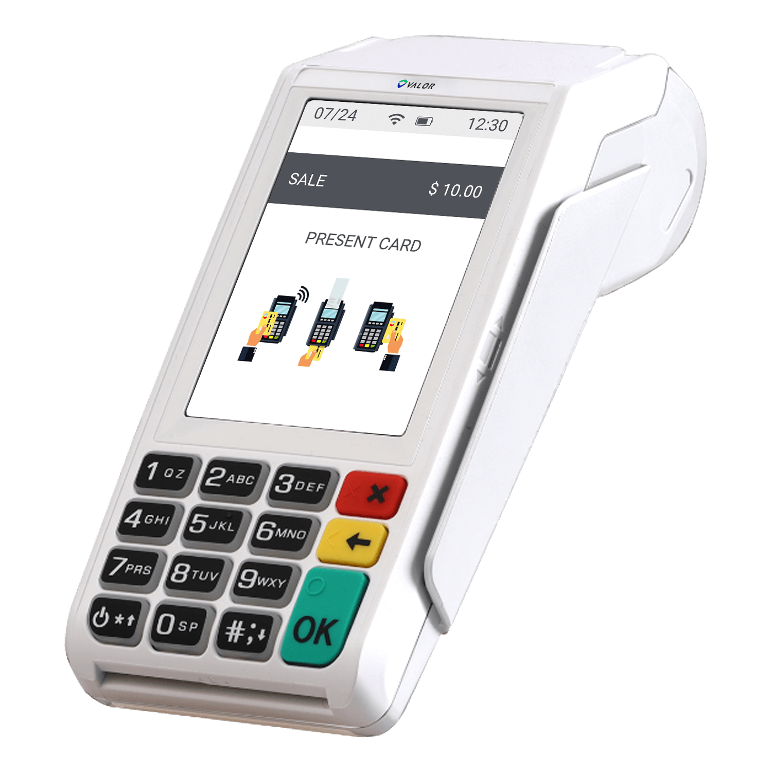 VL110 tap dip swipe wireless POS device