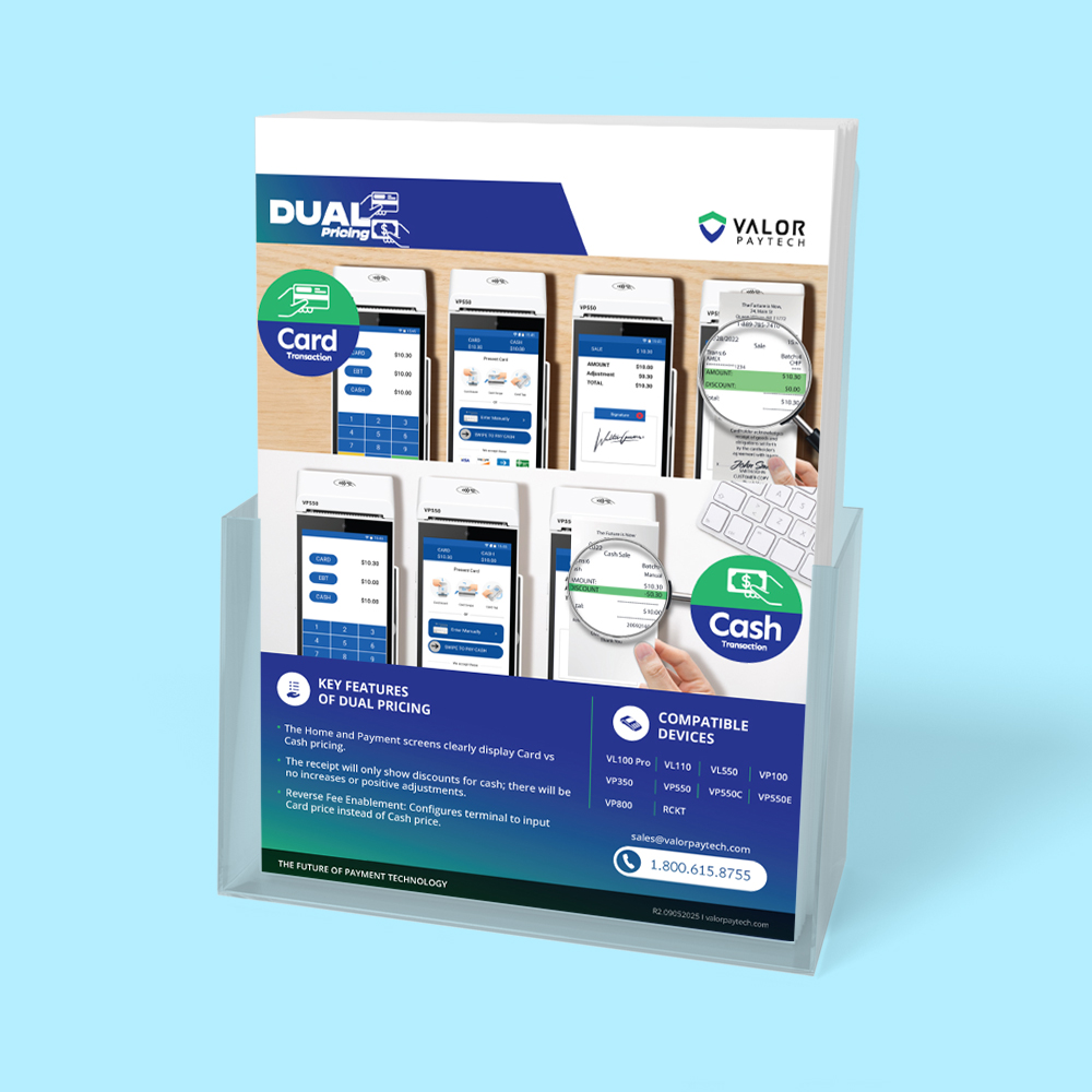 Valor Dual Pricing Brochure Thumbnail